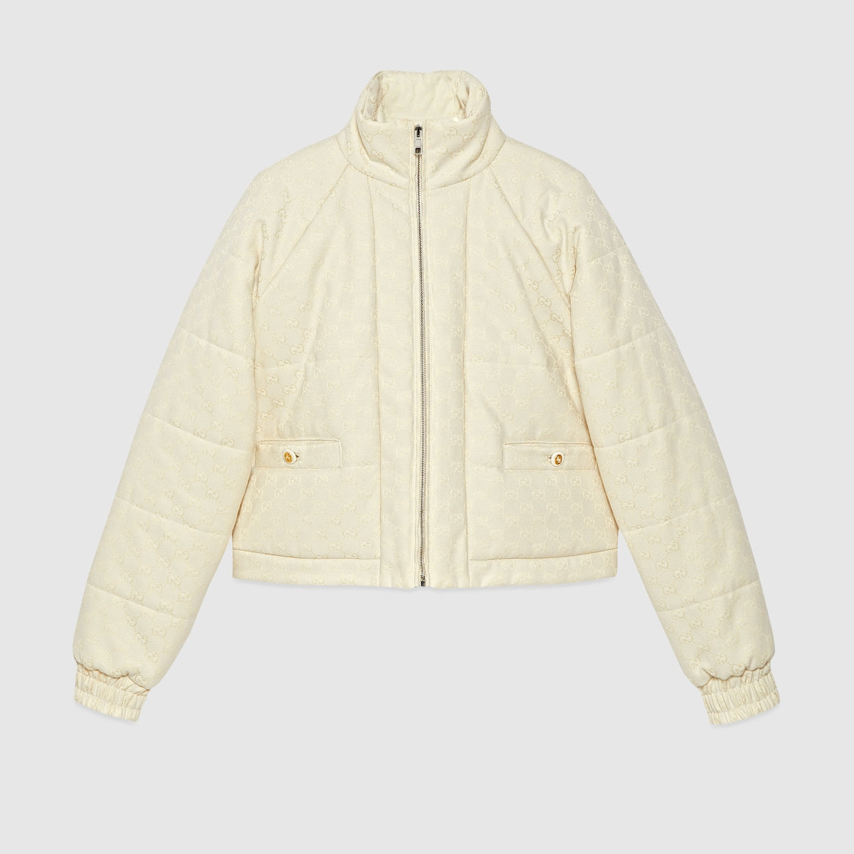 Canvas bomber jacket