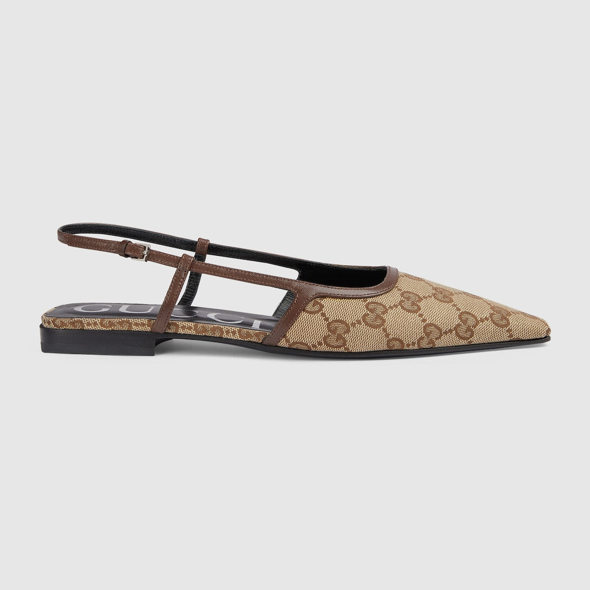 GG slingback ballet flat