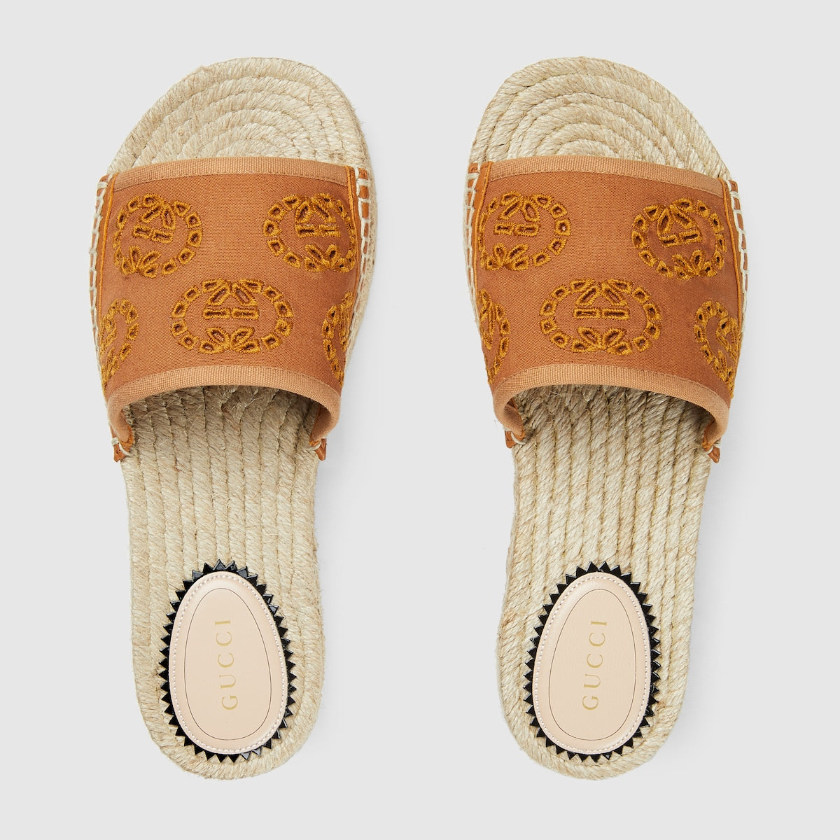 Espadrille sandal with Interlocking G