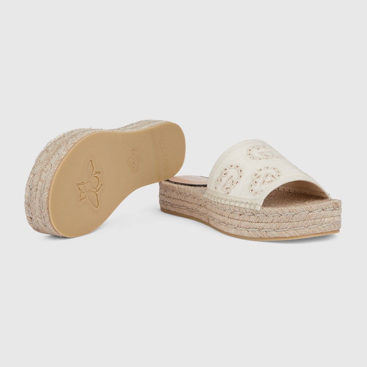 Women's espadrille sandal with Interlocking G