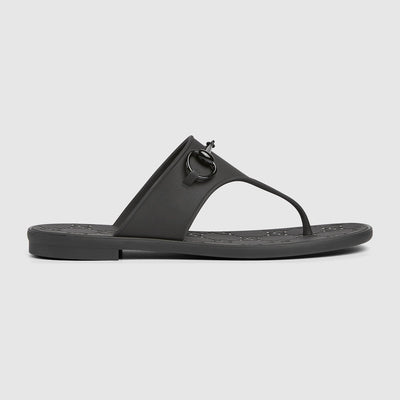 Women's thong GG sandal with Horsebit