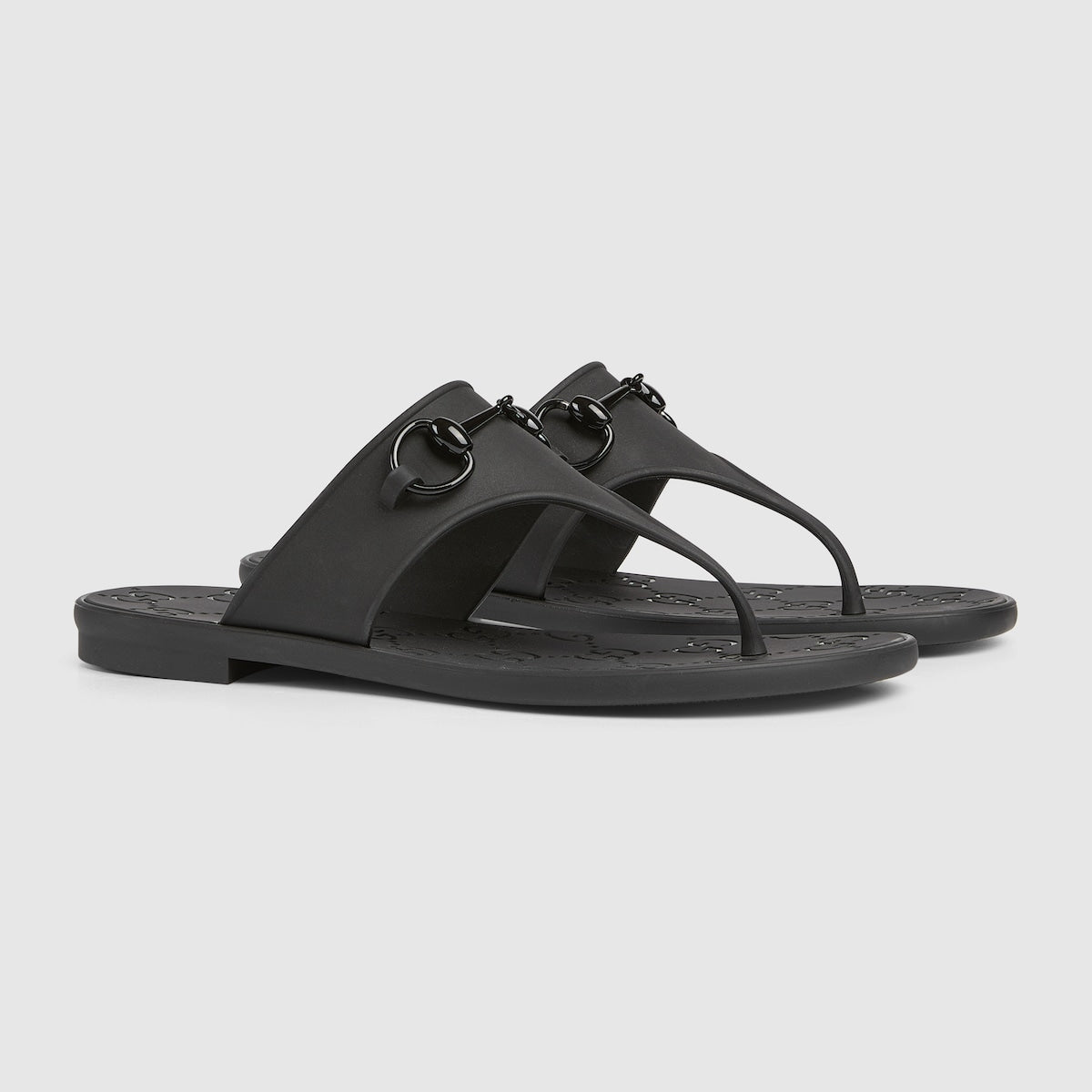 Women's thong GG sandal with Horsebit