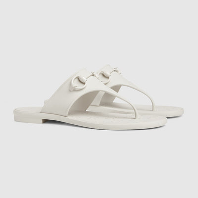 Women's thong sandal with Horsebit