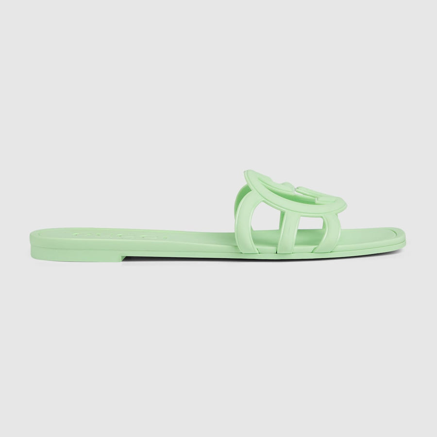 Interlocking rubber G sandal