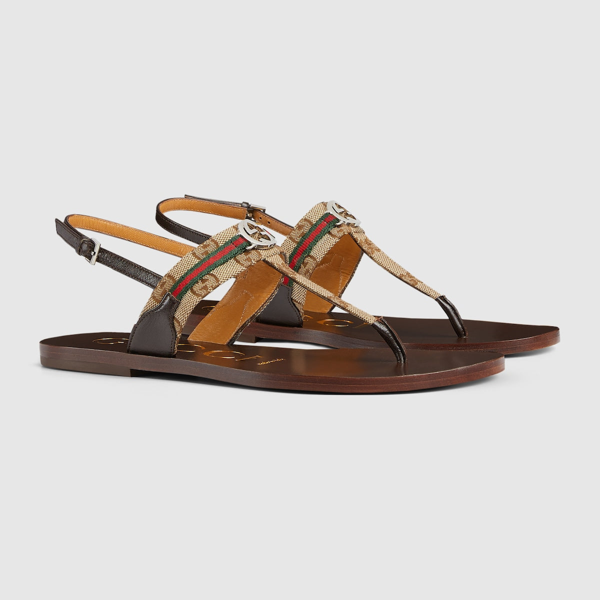 Women's Interlocking G Web sandal