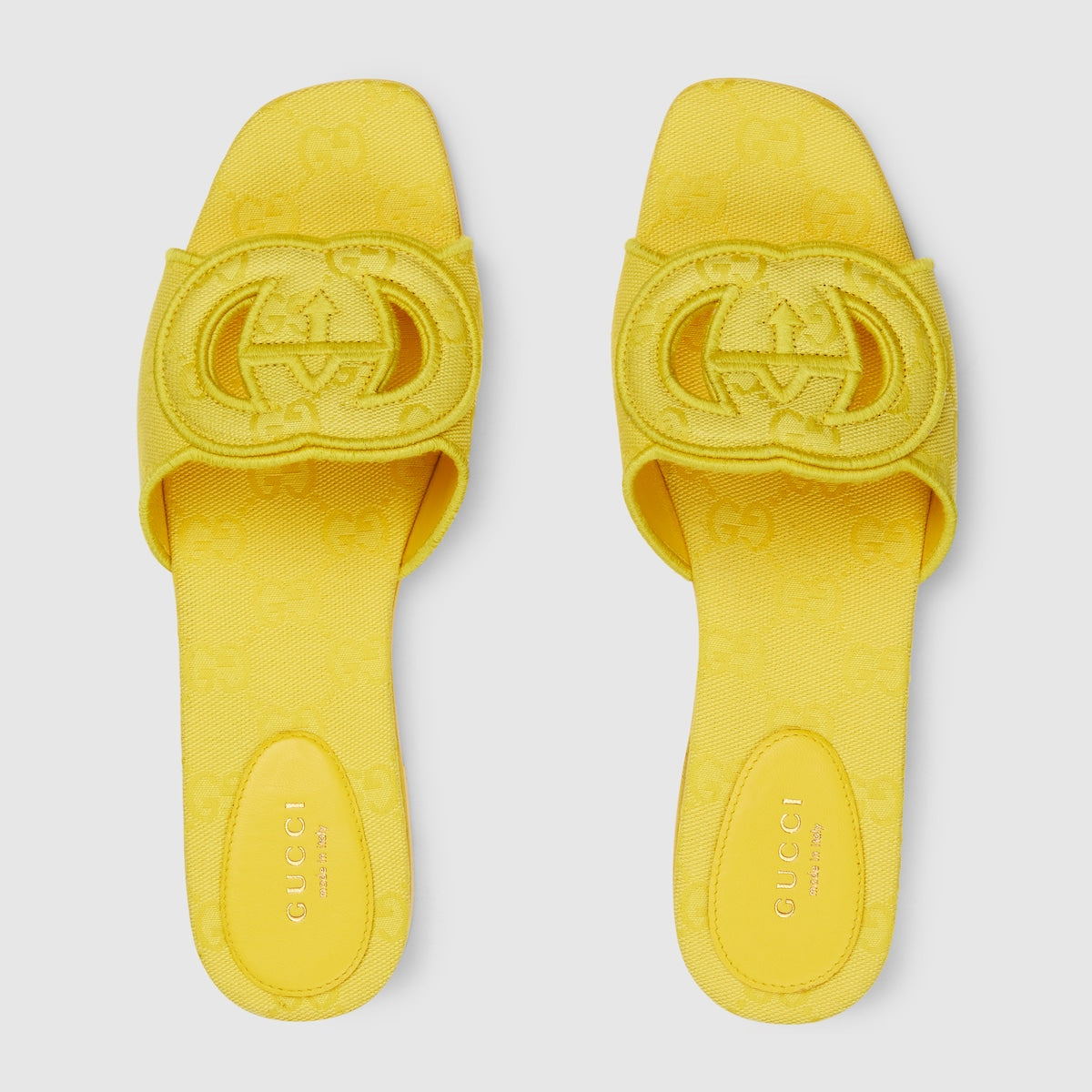 Women's Interlocking G slide sandal