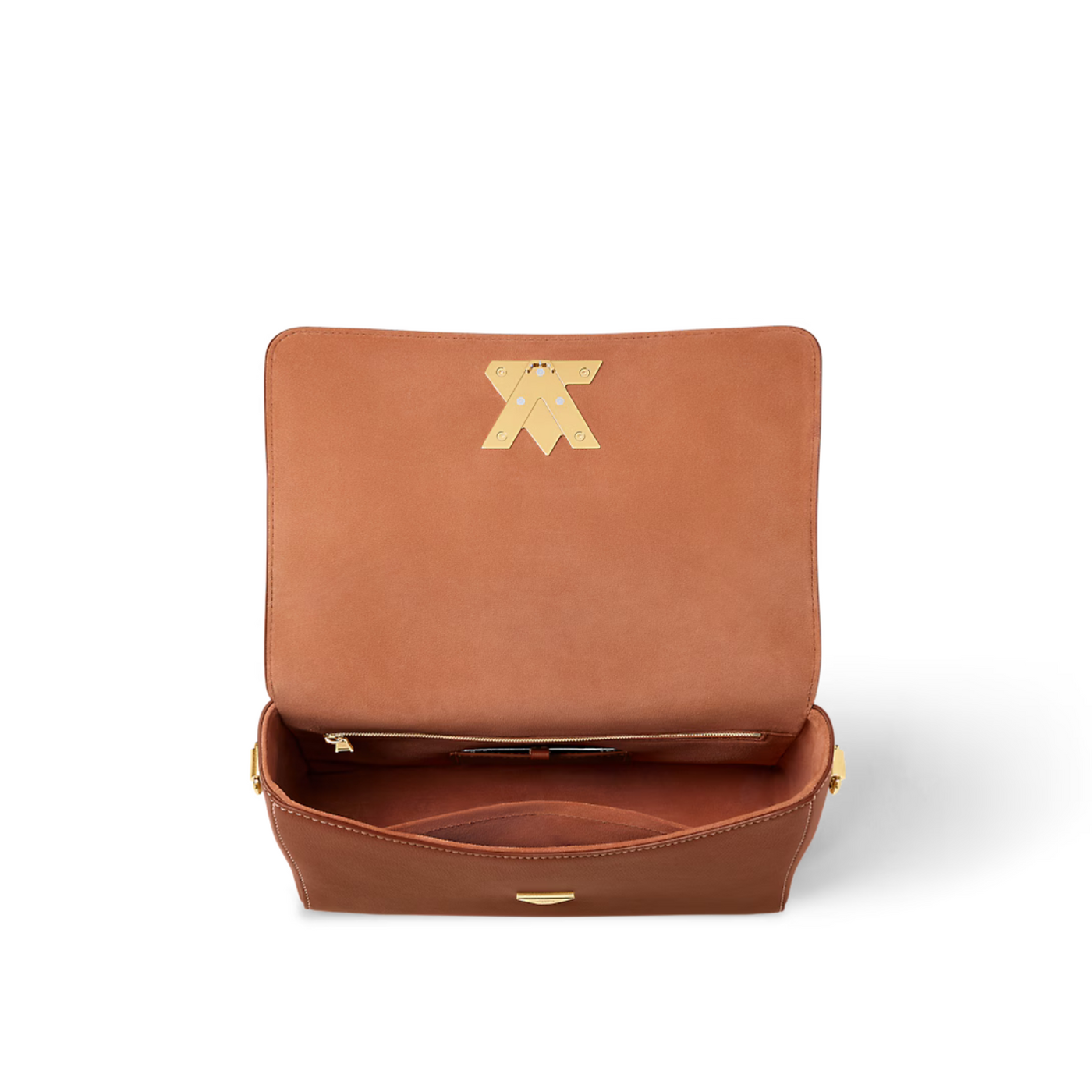 Soft Twist Cognac Calfskin