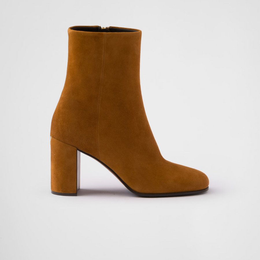 Suede Leather booties