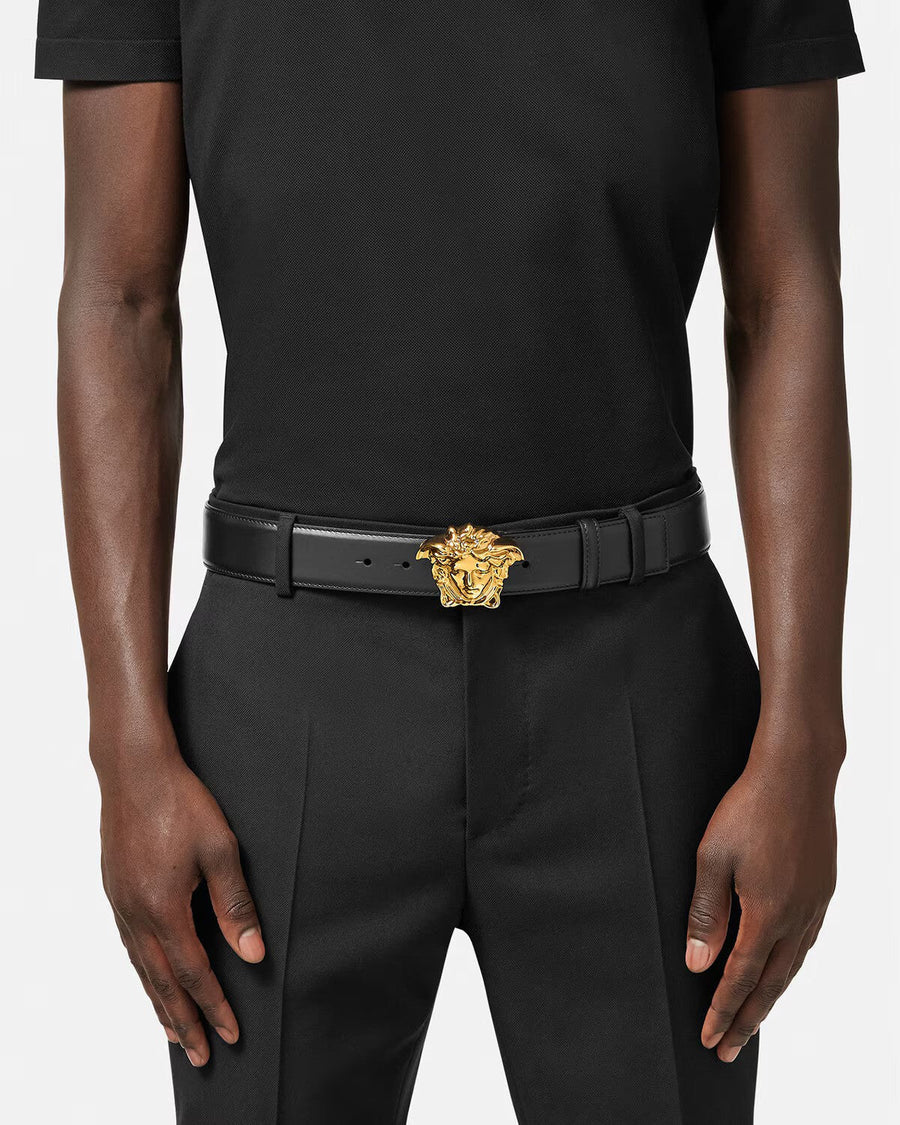 Medusa Leather Belt