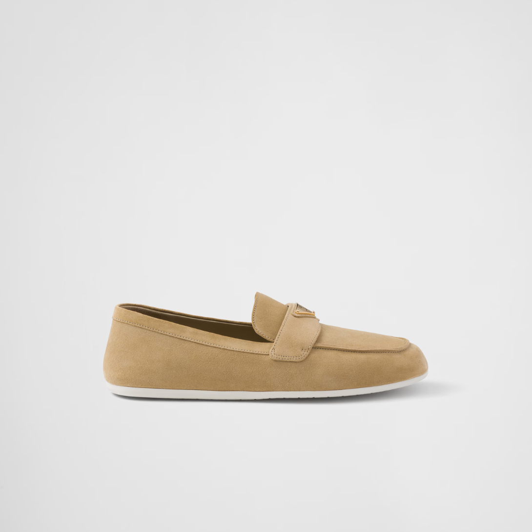 Suede loafers