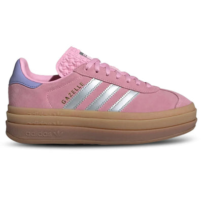 Adidas Gazelle Bold Kids True Pink Gum Silver Purple