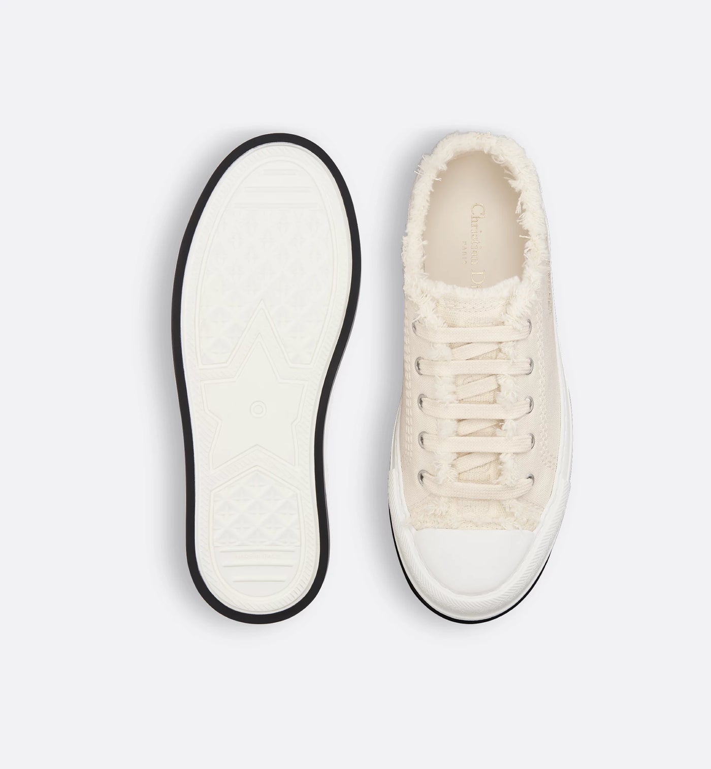 Walk'n' Platform Cotton Canvas Sneaker