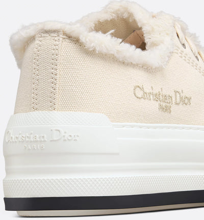 Walk'n' Platform Cotton Canvas Sneaker