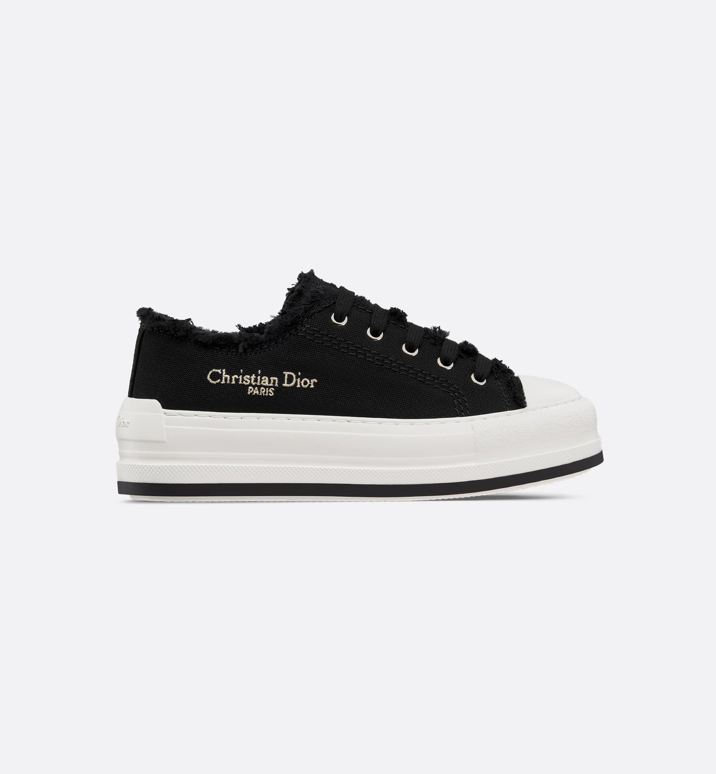 Walk'n' Platform Embroidered Sneaker