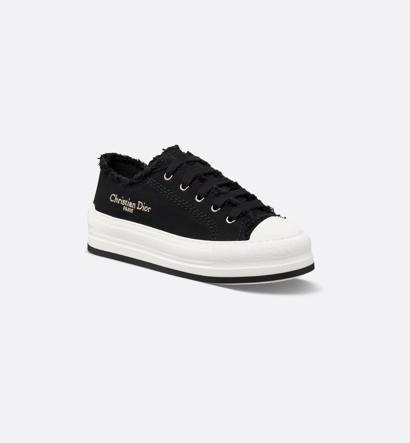 Walk'n' Platform Embroidered Sneaker