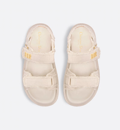 Cotton Canvas Sandal