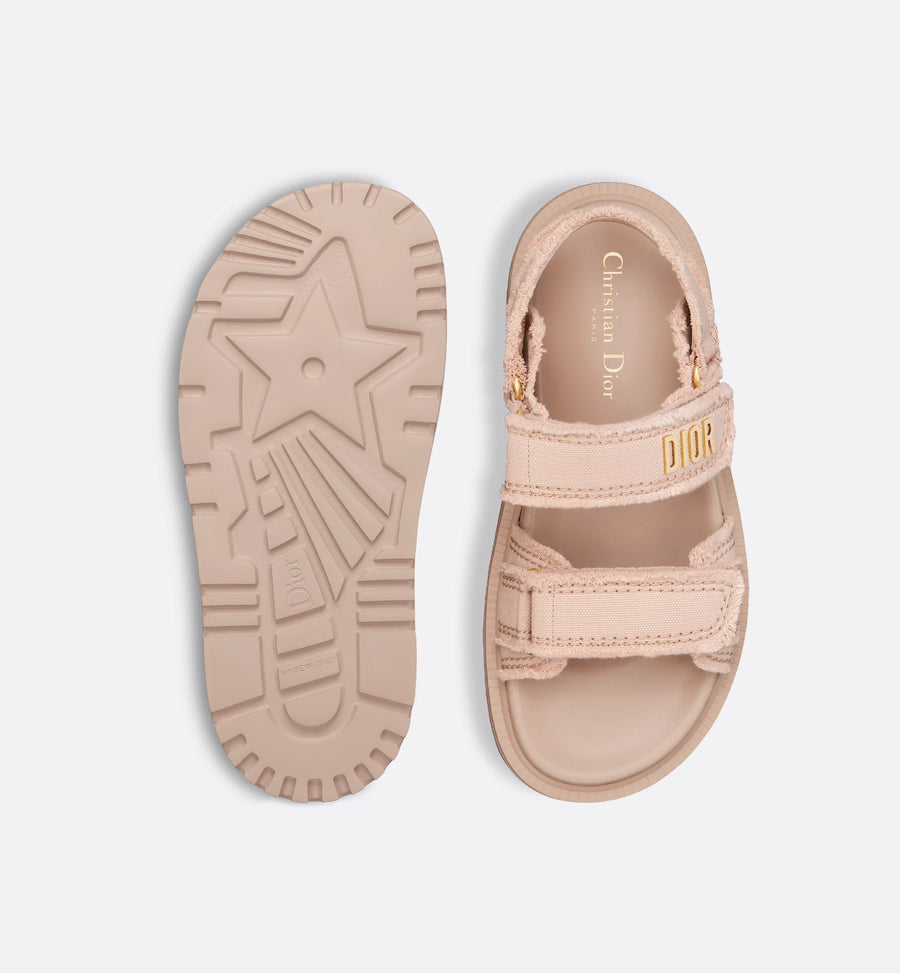 Cotton Canvas Sandal