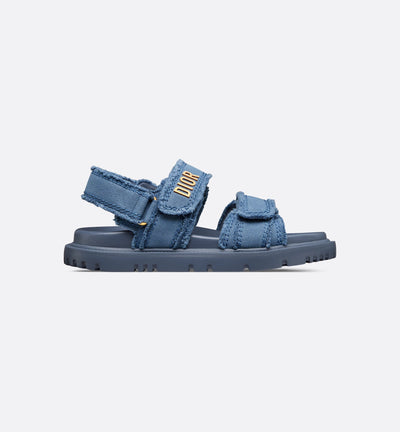 Cotton Canvas Sandal