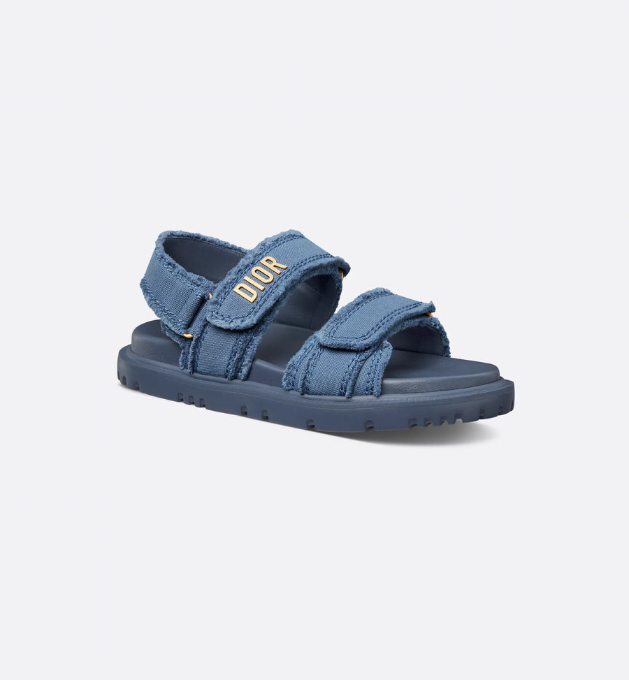 Cotton Canvas Sandal