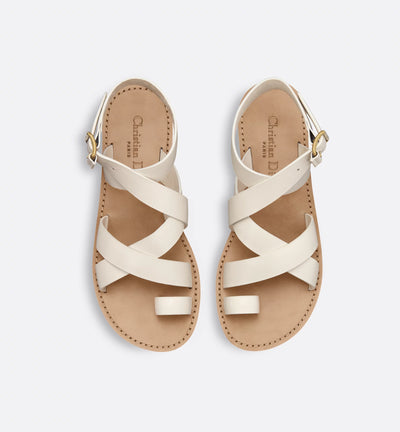 Sun Toe-Ring Sandal Calfskin