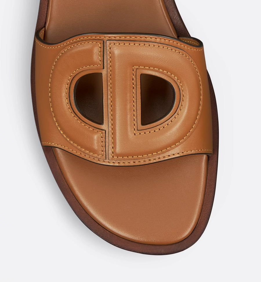 D-Club Slide Padded calfskin