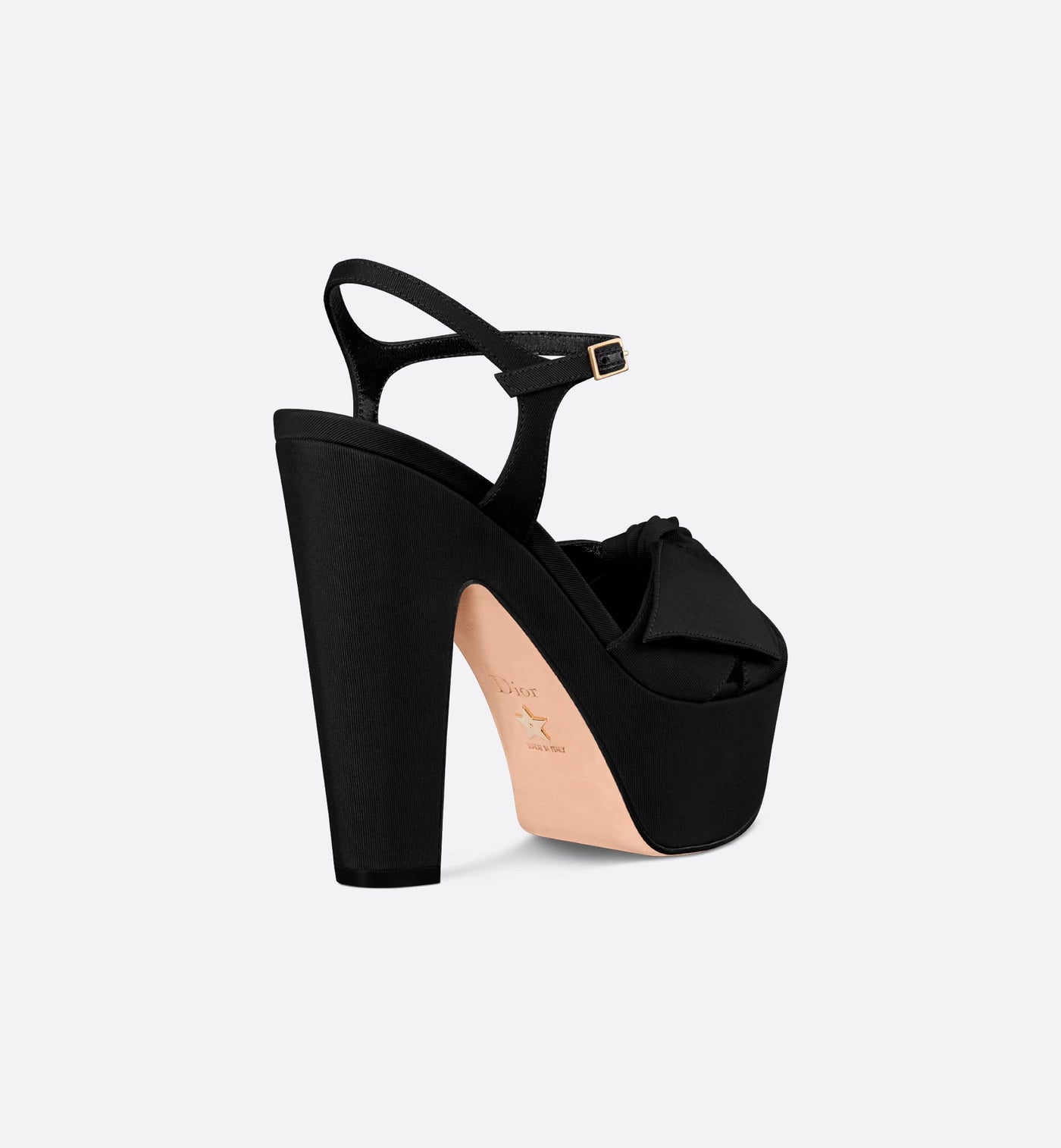 Muse Heeled Grosgrain Sandal