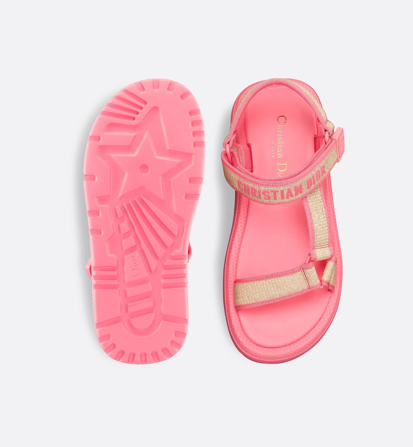 D-Wave Embroidered Sandal