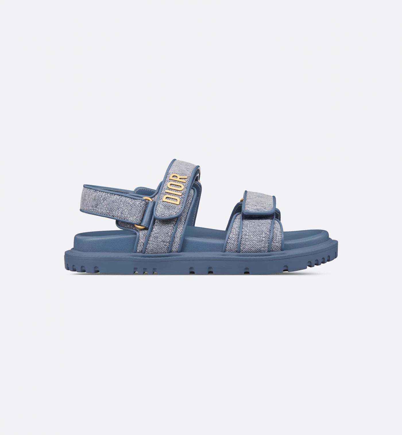 Cannage Denim Sandal