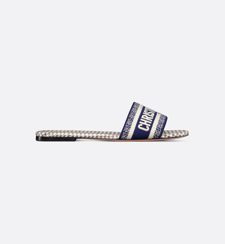 Dway Houndstooth Motif Slide