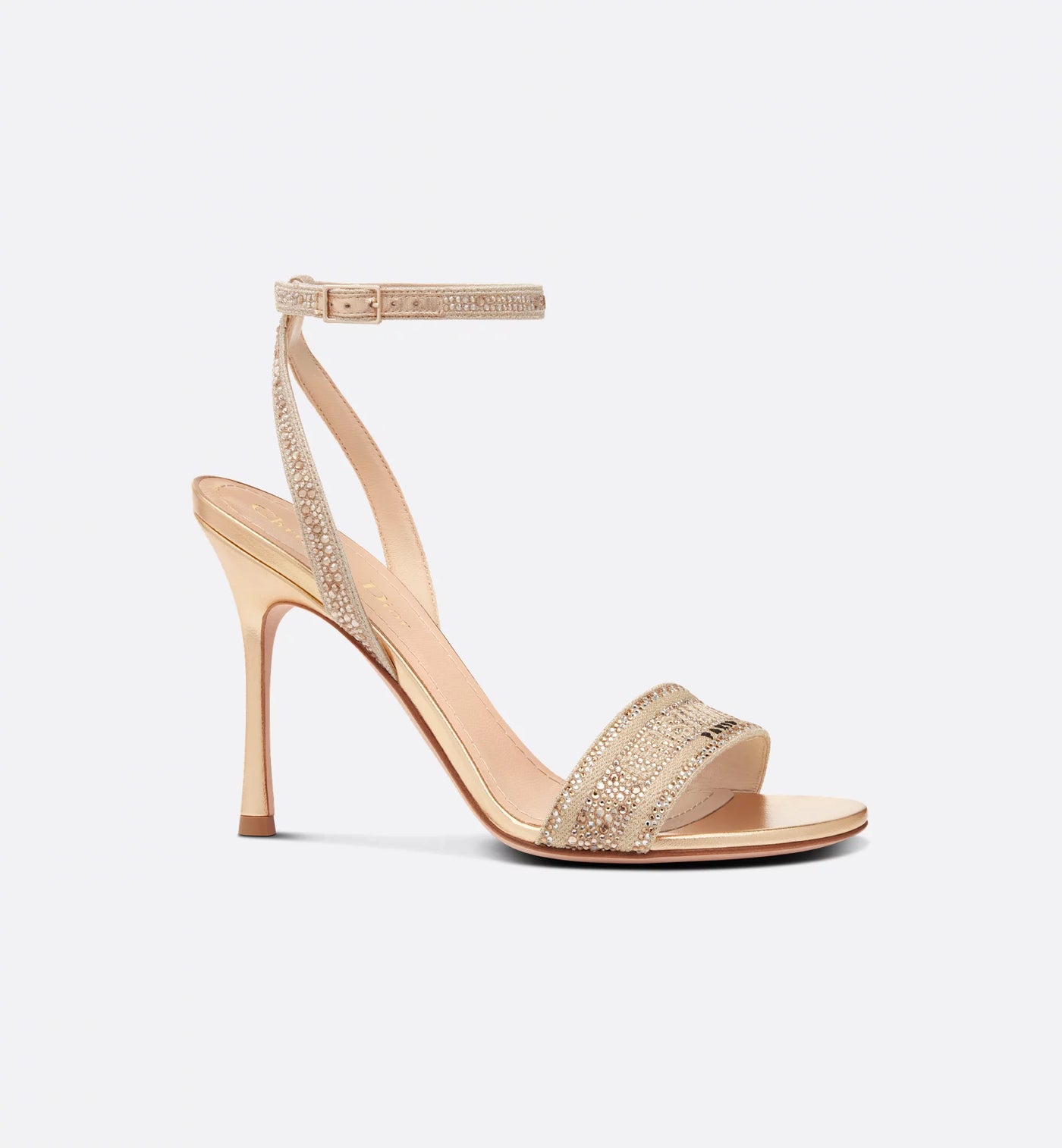 Dway Heeled Embroidered Sandals