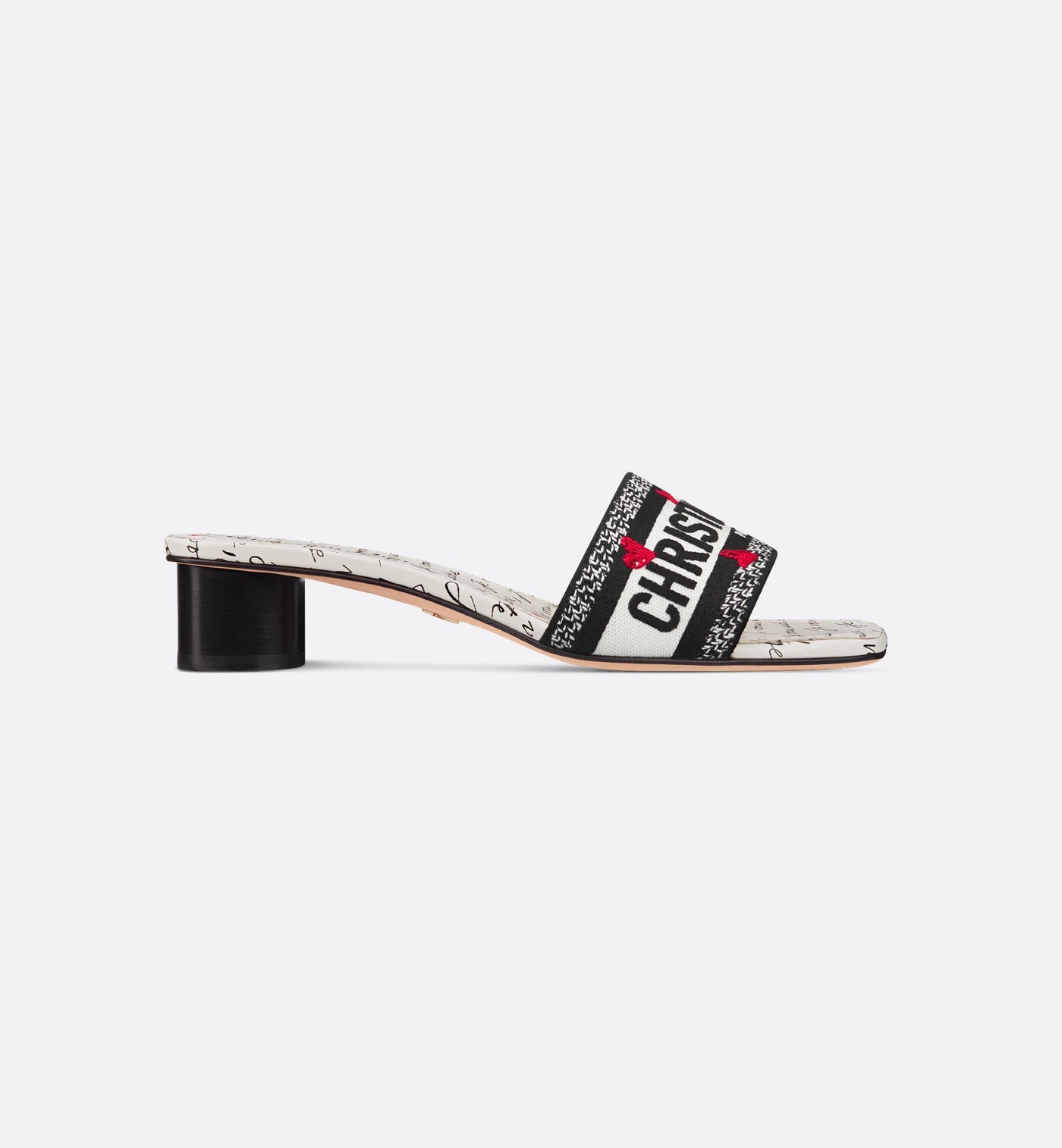 Dway Heeled Slide Adore Motif