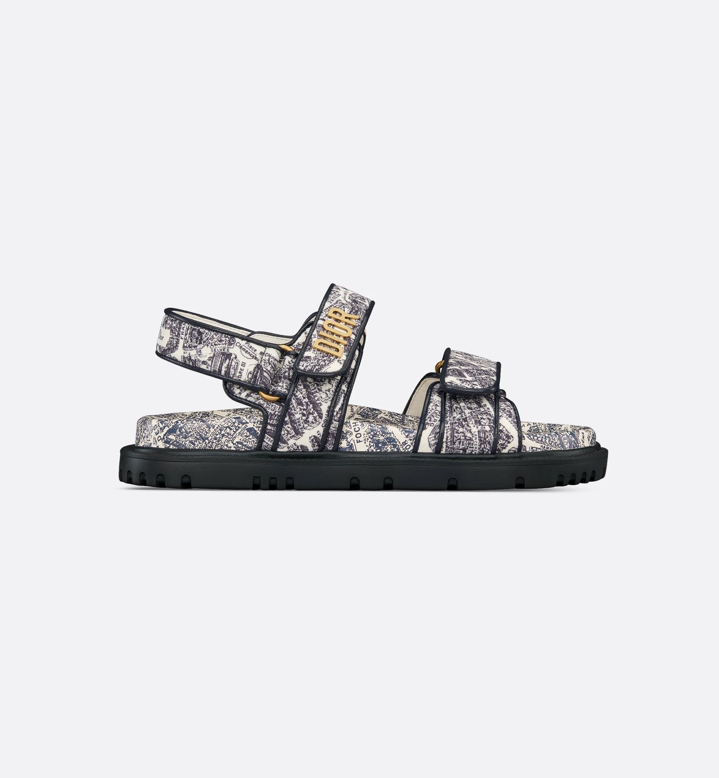 Printed Fabric Sandal