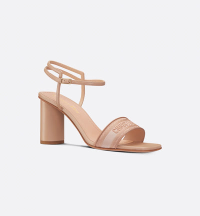 Dway Heeled Satin Sandal