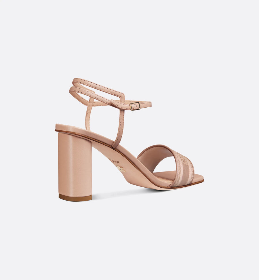 Dway Heeled Satin Sandal