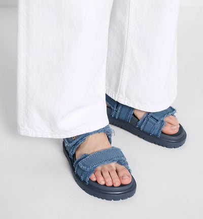 Cotton Canvas Sandal