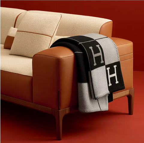 Hermes Avalon Classic Throw Blanket