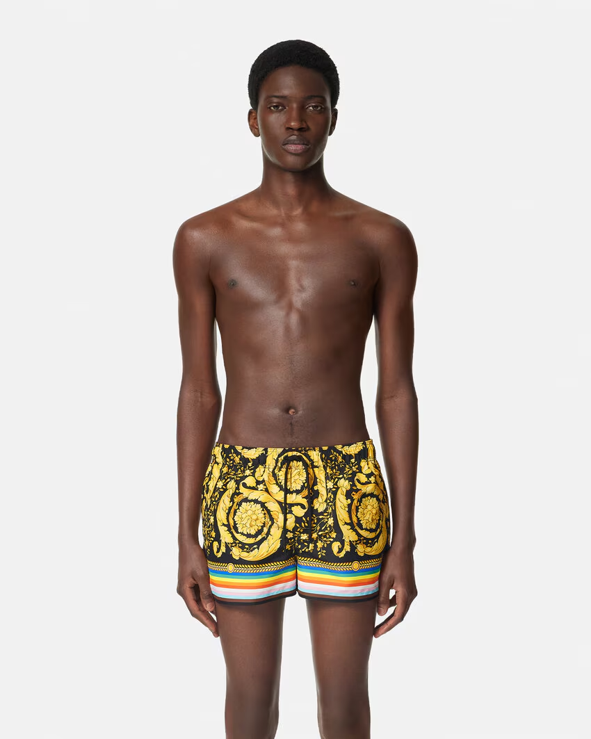 PRIDE BAROCCO SWIM SHORTS