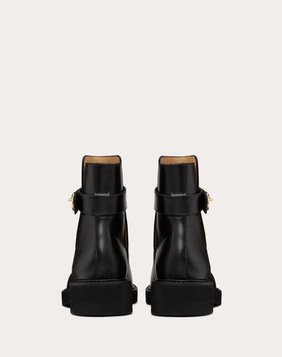 VLOGO LOCKER CALFSKIN ANKLE BOOT 40MM