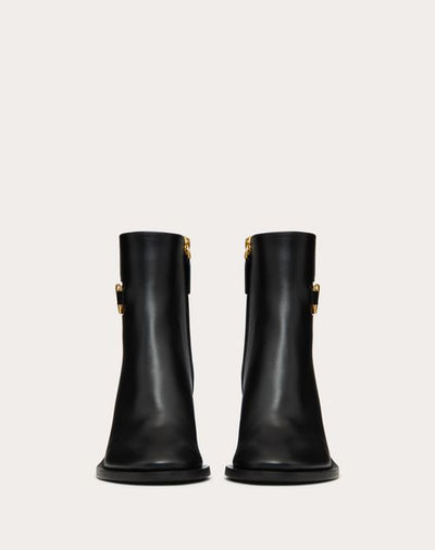 VLOGO SIGNATURE CALFSKIN ANKLE BOOT 75MM