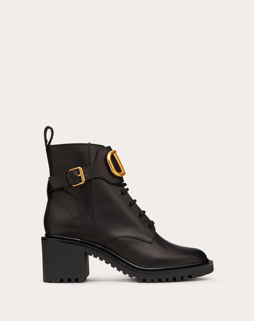 VLOGO SIGNATURE CALFSKIN COMBAT BOOT 70 MM