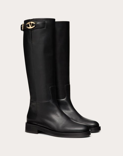 VLOGO THE BOLD EDITION BOOT IN CALFSKIN 30MM