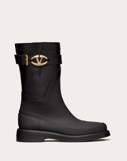 VLOGO THE BOLD EDITION BOOT IN RUBBER AND CALFSKIN 35MM