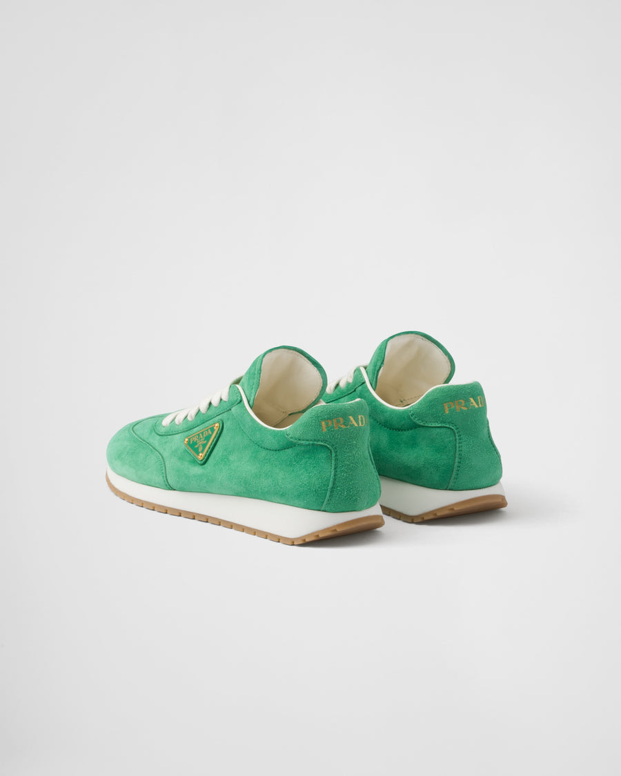 Suede rubber sneakers