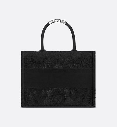 Medium Book Tote Black