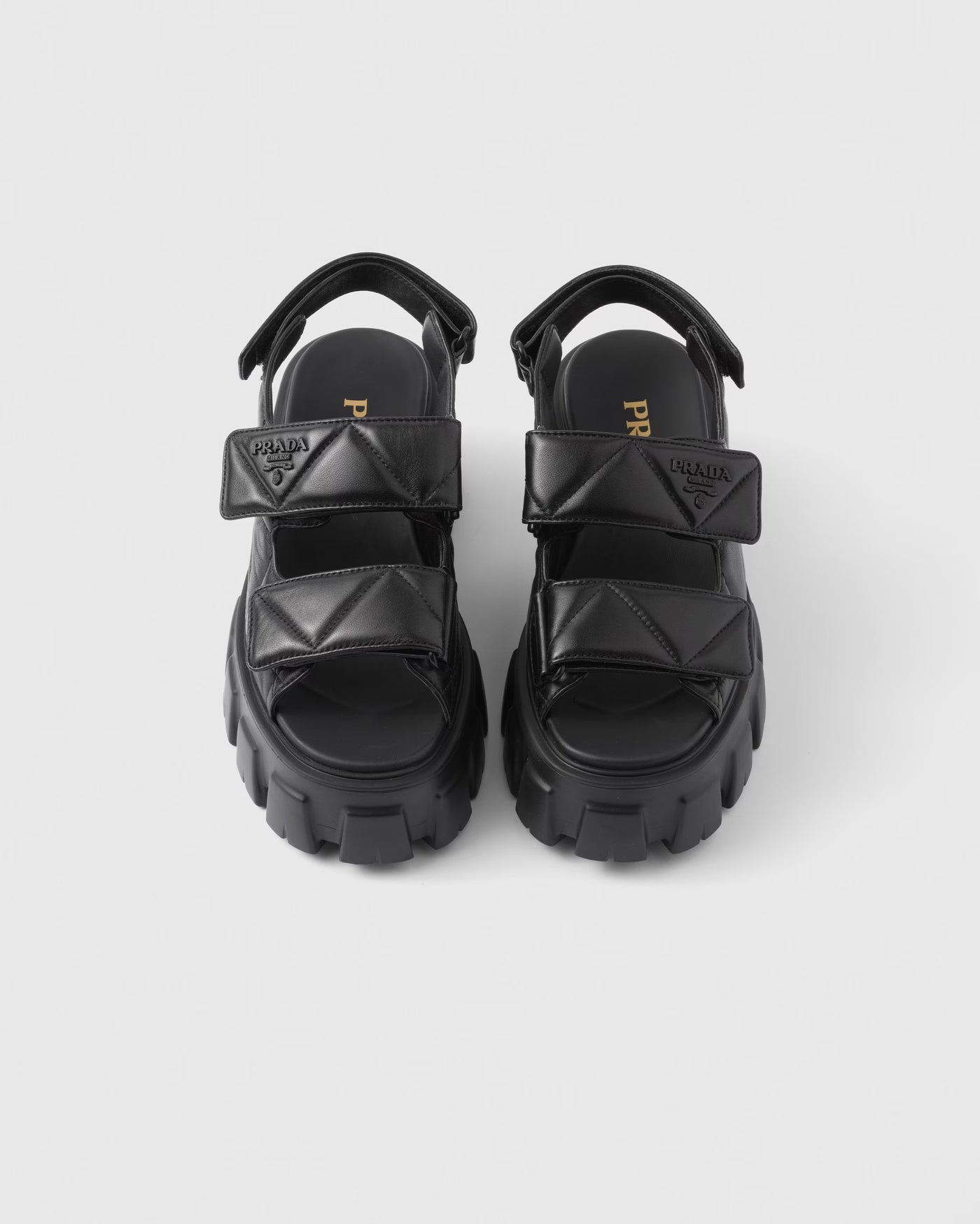 Monolith nappa leather sandals