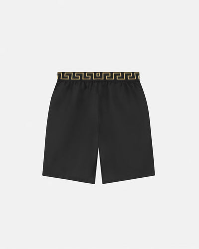 GRECA BORDER MID BOARDSHORTS