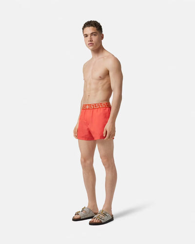 GRECA BORDER SWIM SHORTS