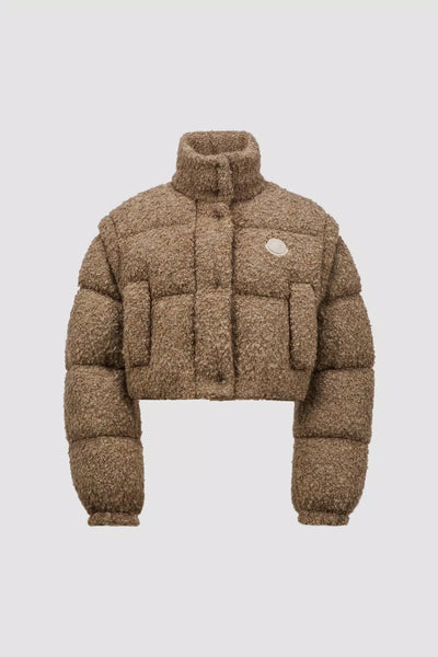 Cytinelle 2-in-1 Tweed Down Jacket